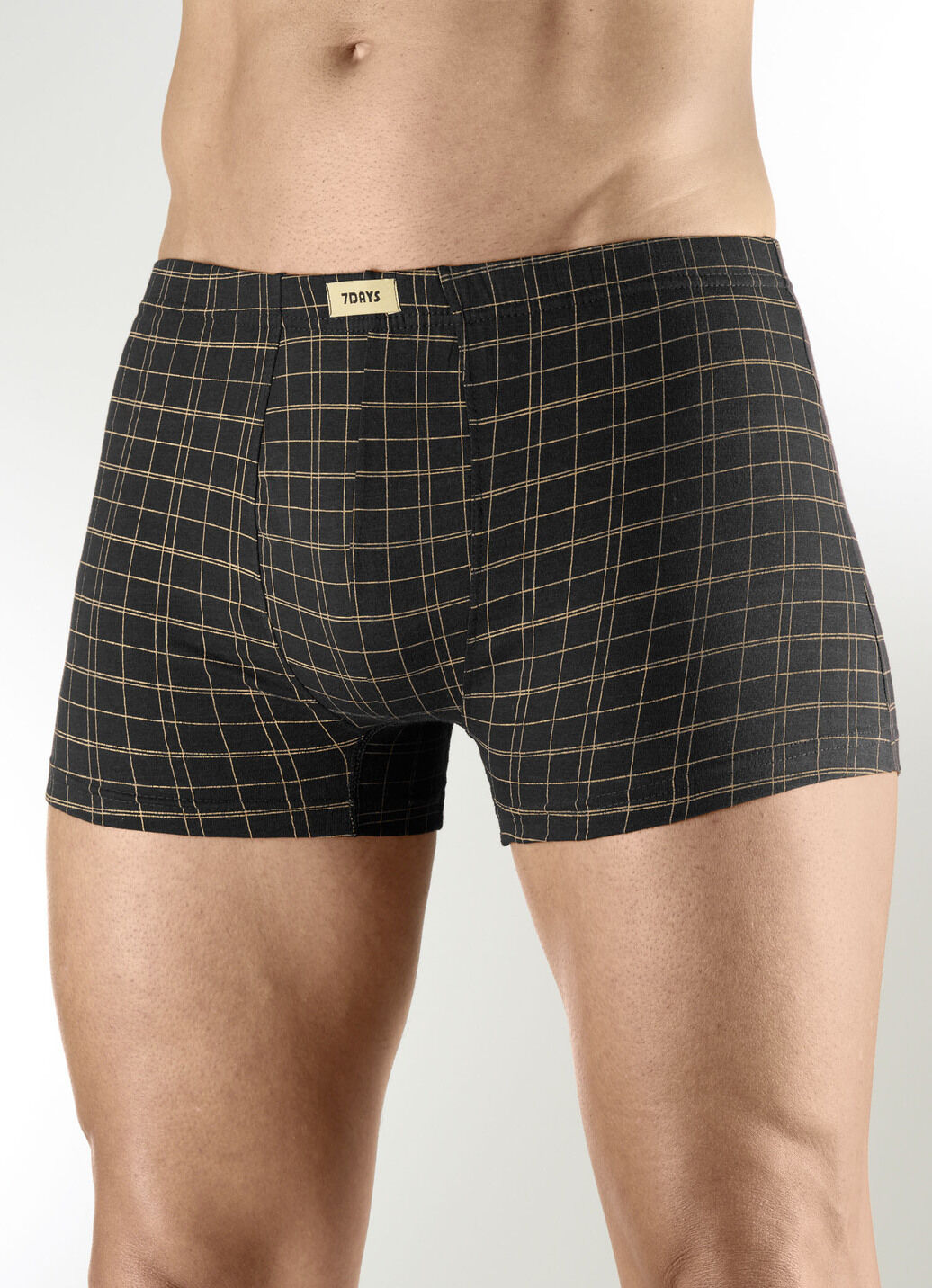 Sechserpack Pants mit Karodessin