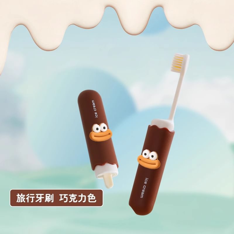 Yulu - Reiscartoon tandenborstel (verschillende ontwerpen) / set