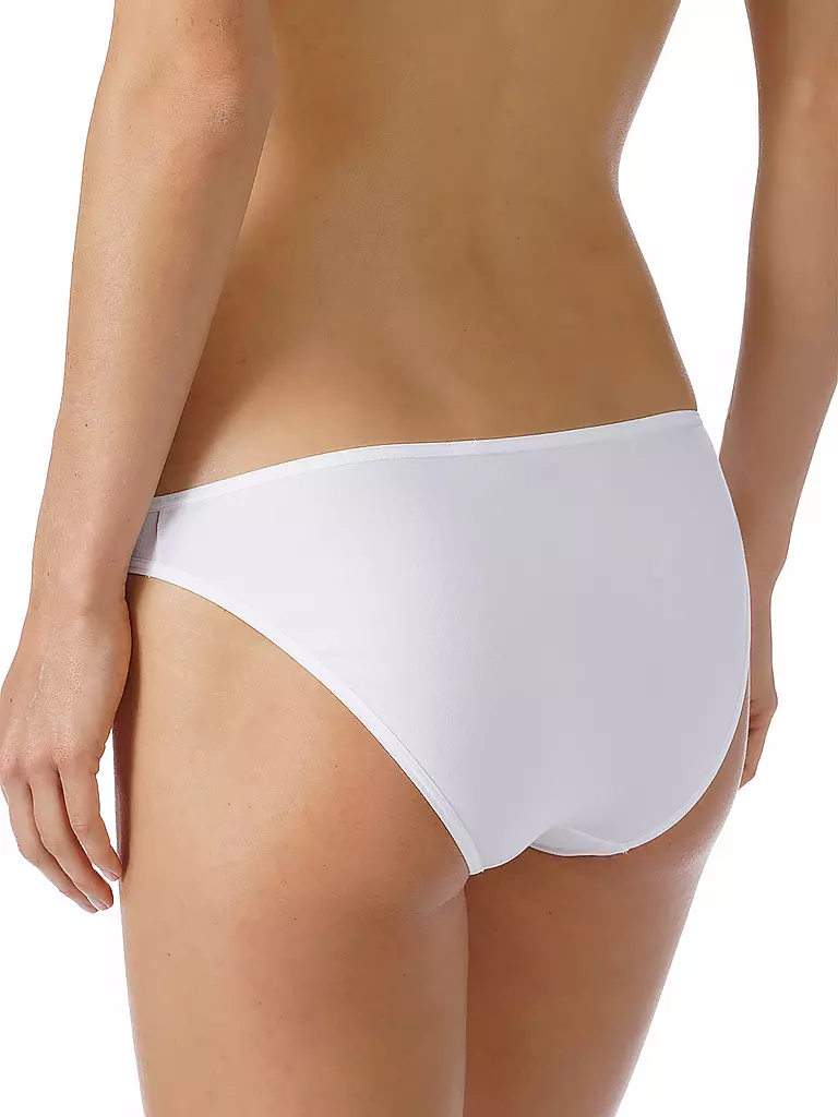 MEY Minislip Cotton Pure Weiss weiss
