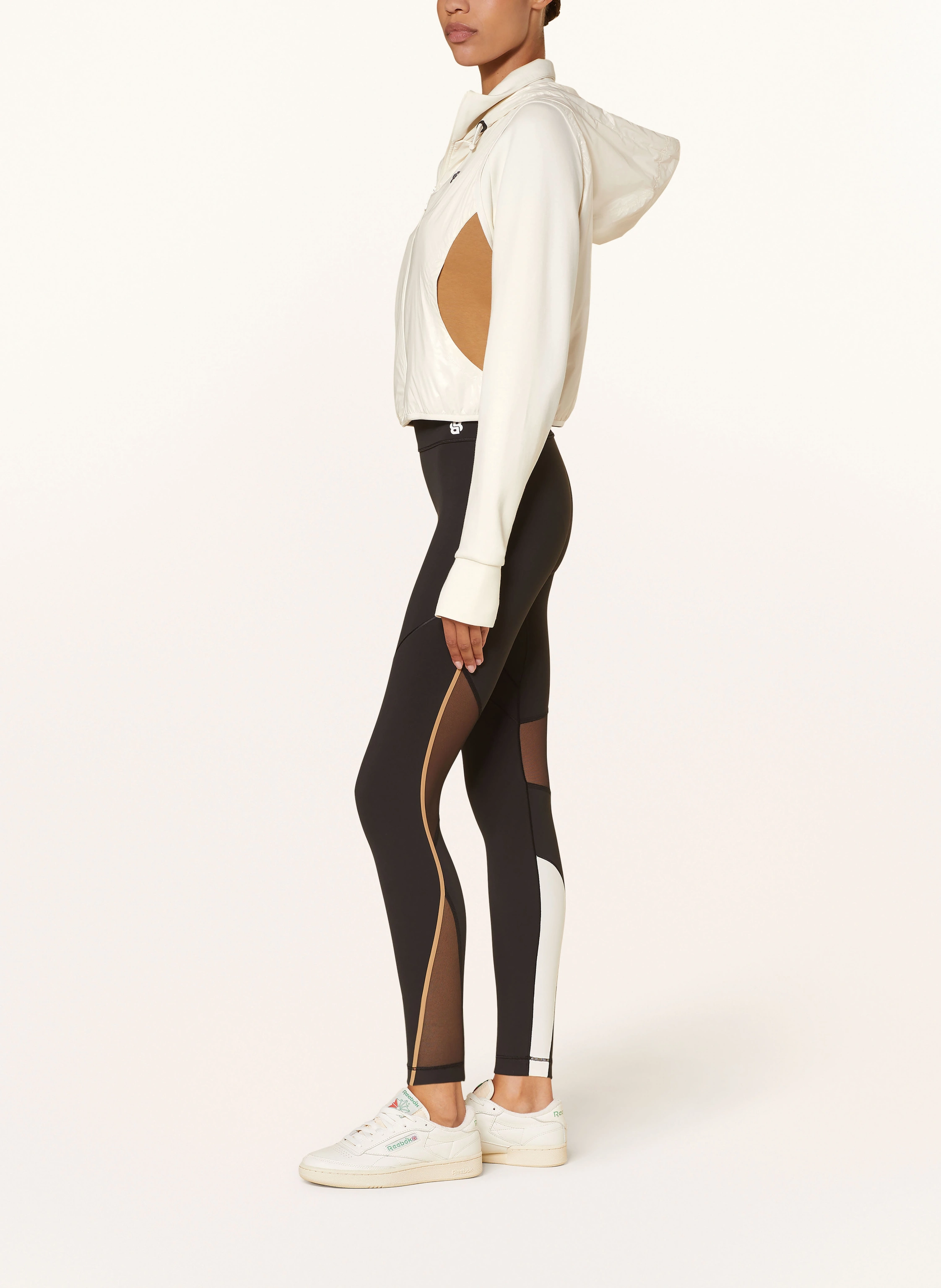 BOSS Sweatjacke ETRACKER im Materialmix