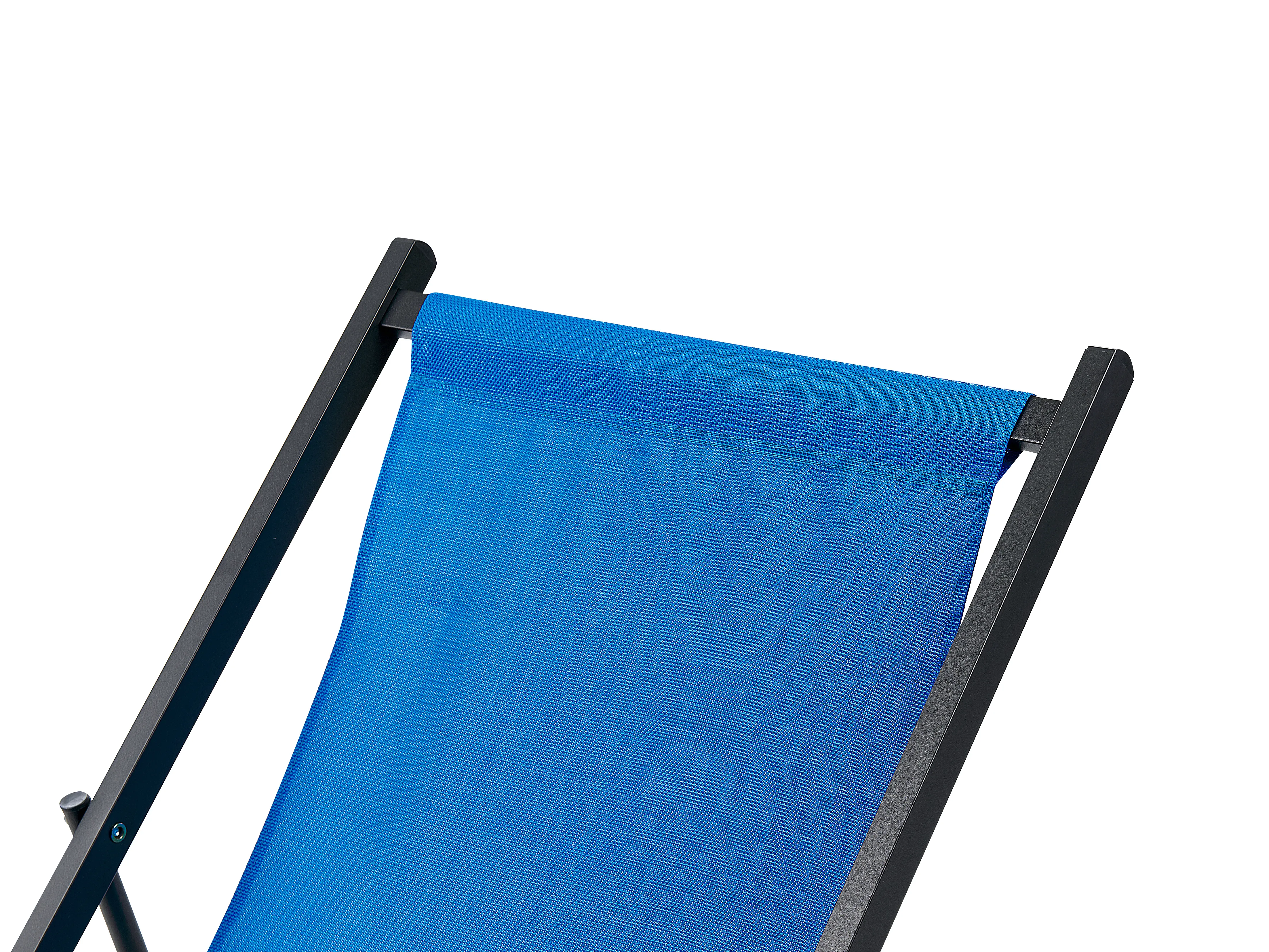 Inklapbare ligstoel LOCRI II Metaal Blauw