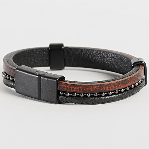 Bracelet Noir Marron