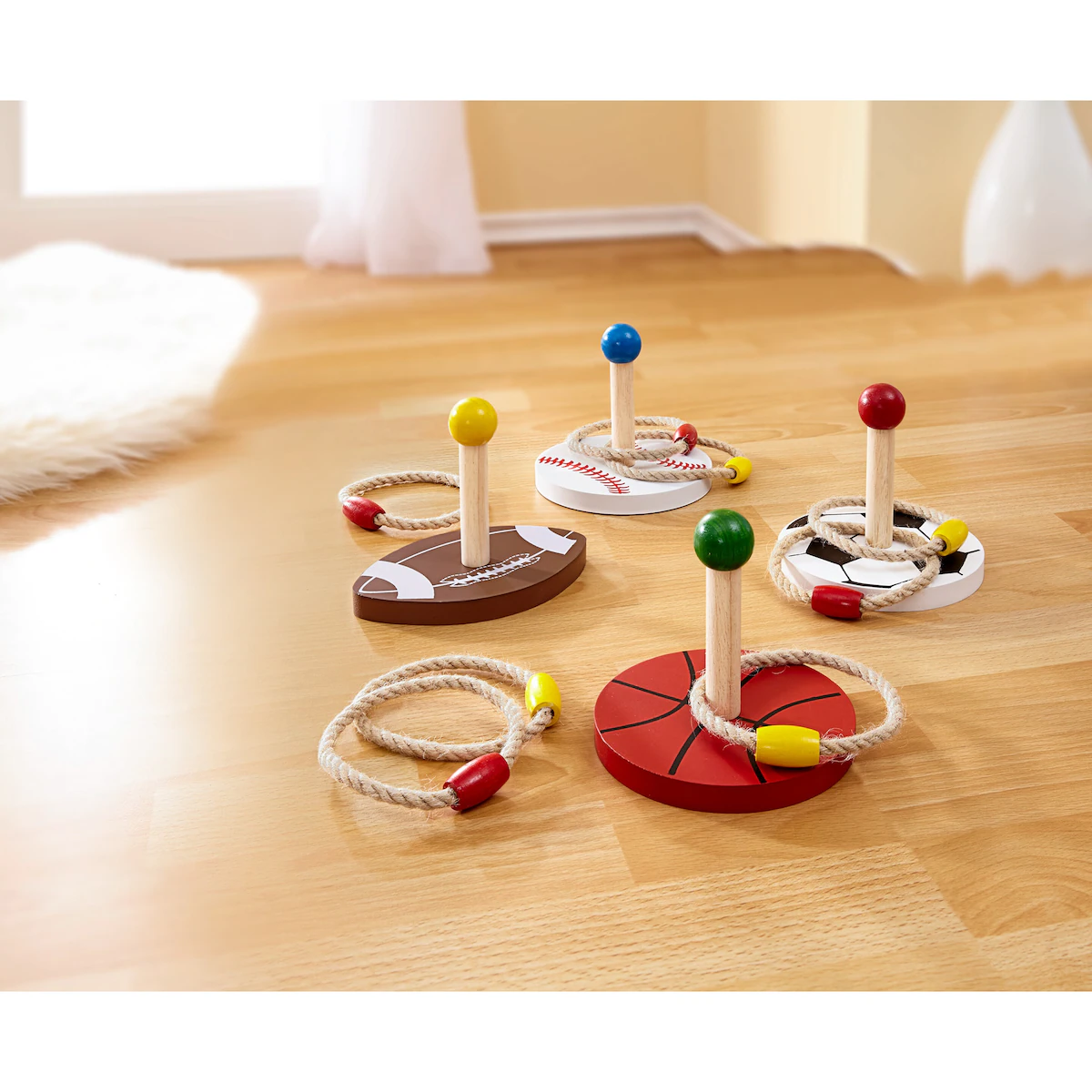 Ring-Wurfspiel, 12-teilig