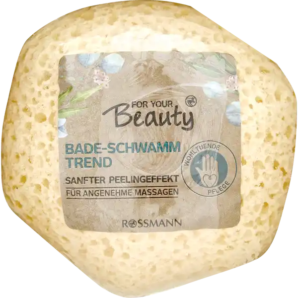 FOR YOUR BEAUTY WELLNESS BADESCHWAMM TREND