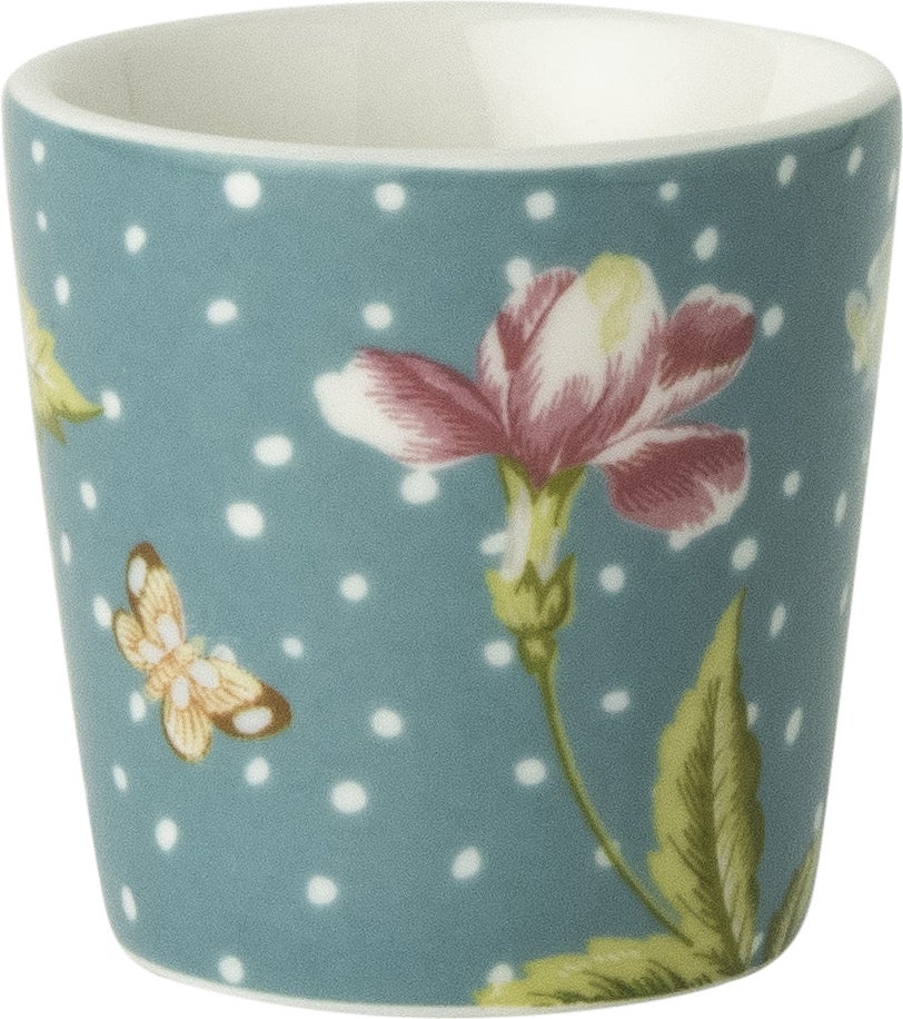 Laura Ashley eierdop Seaspray Uni blauw D 5,1 H 4,9 cm
