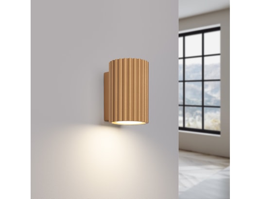SOLLUX LIGHTING - Applique karbon 10 or