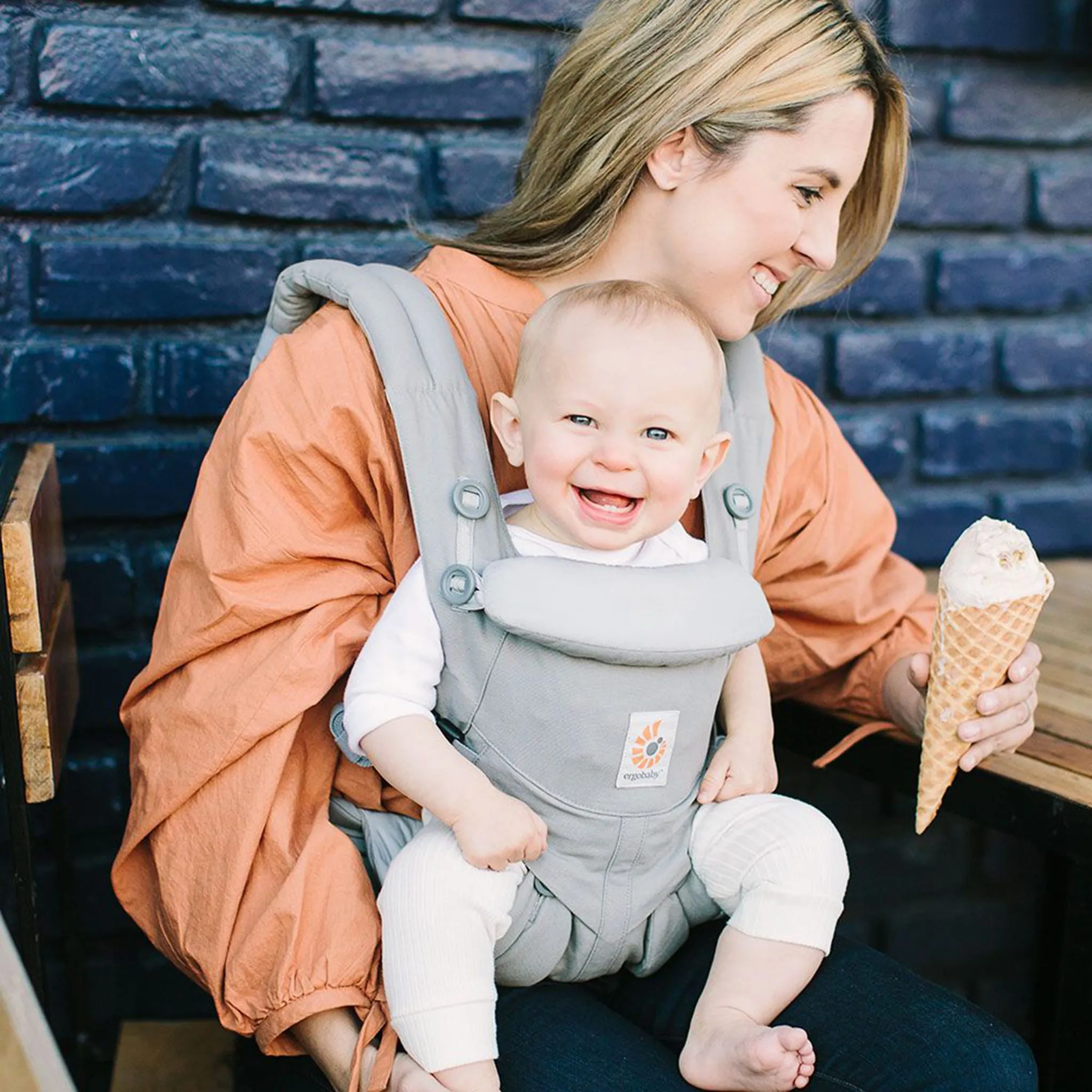 Ergobaby Porte-Bébé 360 Omni All-In-One - Gris Perle