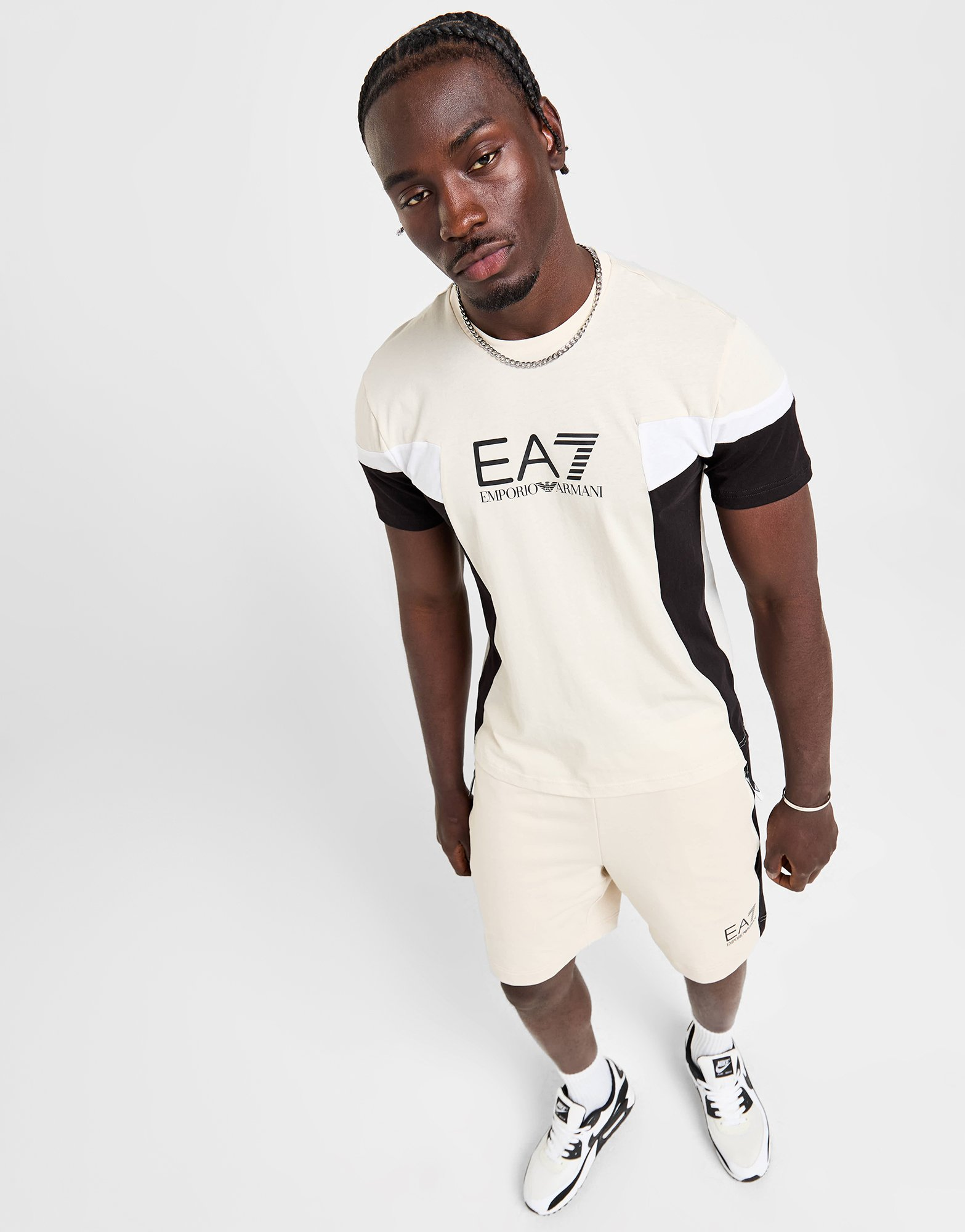 Emporio Armani EA7 T-shirt Colour Block Homme