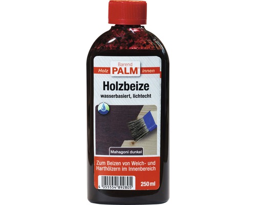 Barend Palm houtbeits, donker mahonie, 250 ml