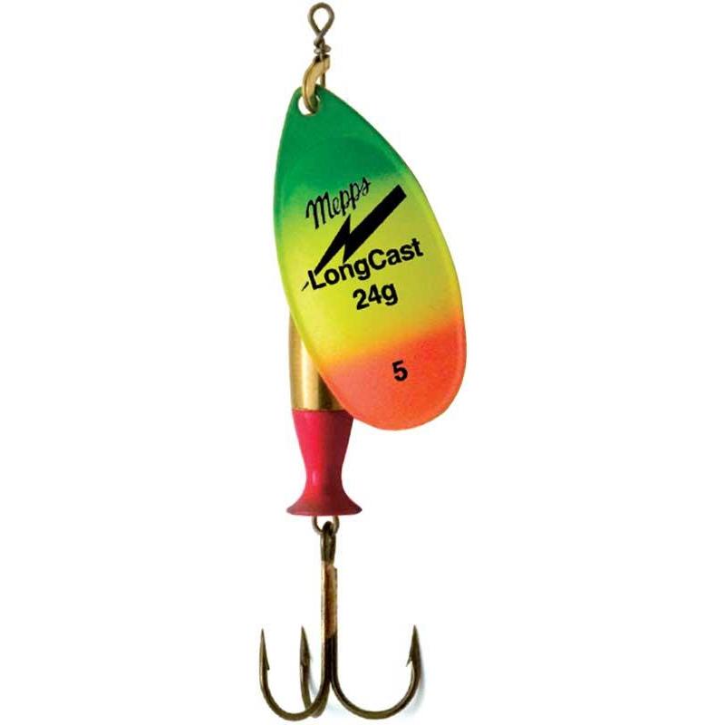 Cuiller Tournante Mepps Aglia Longcast - Tiger