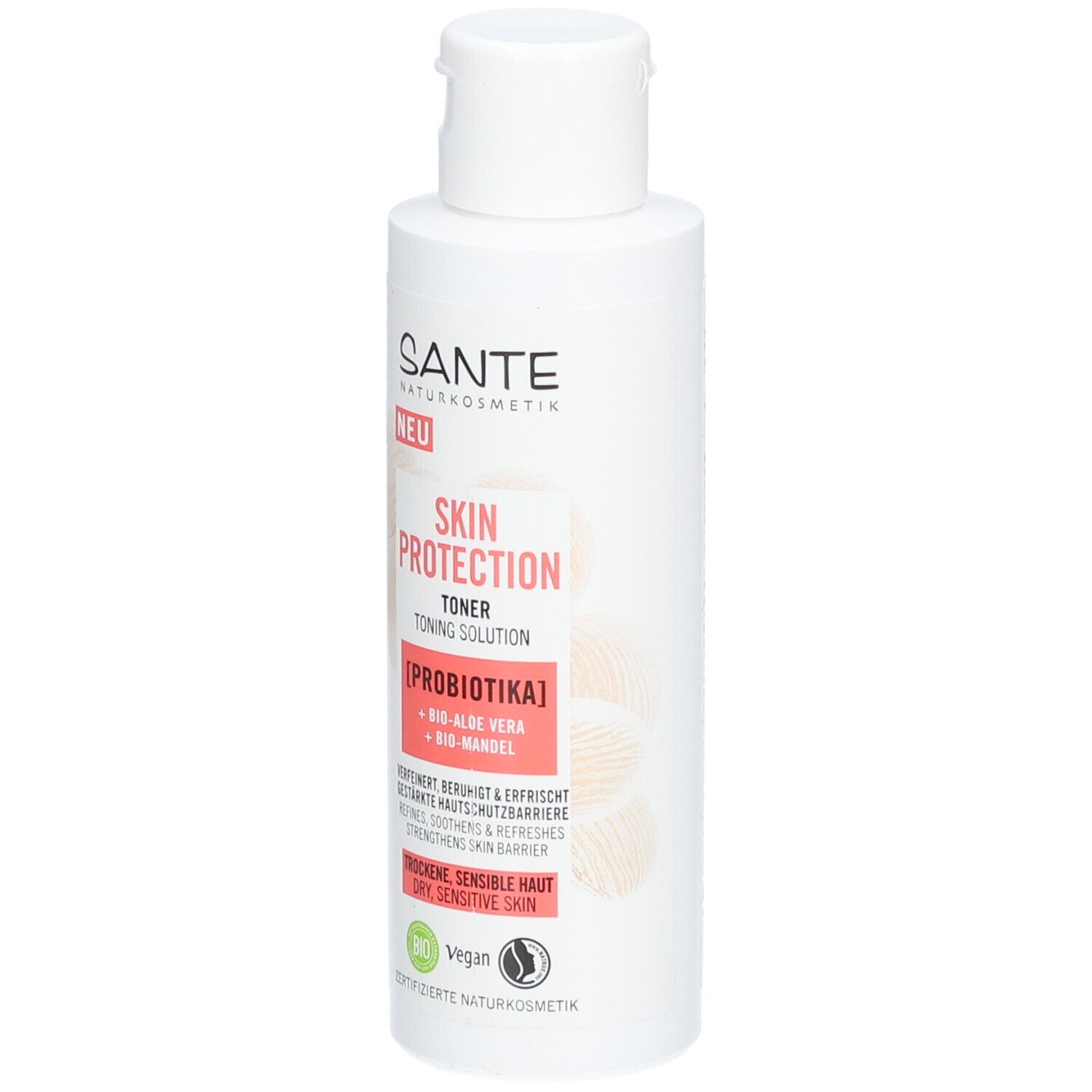 SANTE Naturkosmetik Skin Protection Toner Bio-Aloe Vera & Bio-Mandel