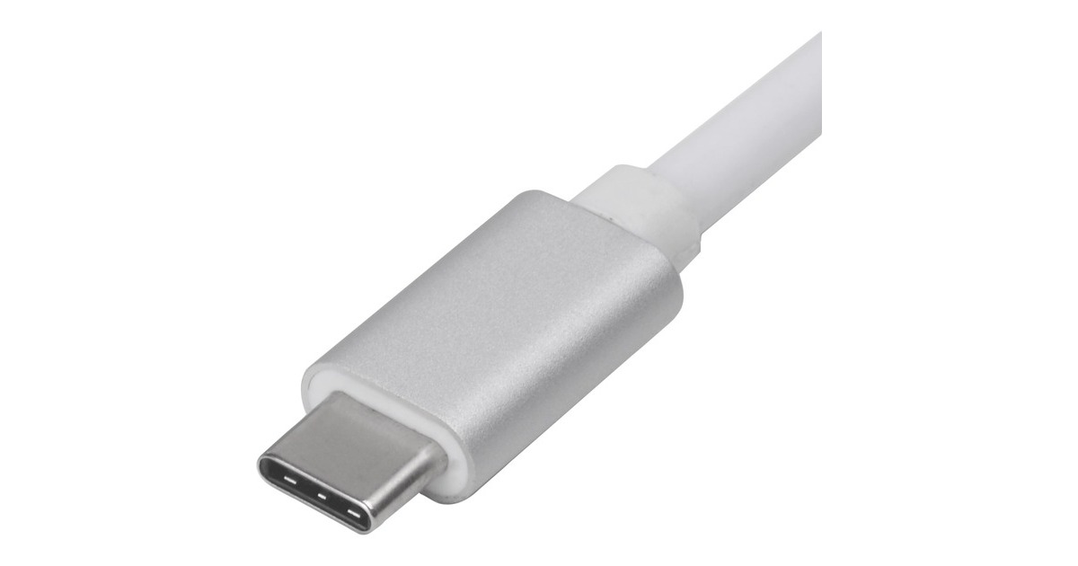 SilverStoneEP11S USB hub adapter  (Aluminium/wit)