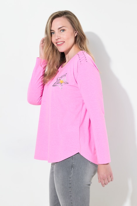 Langarmshirt, Rundhals, OEKO-TEX