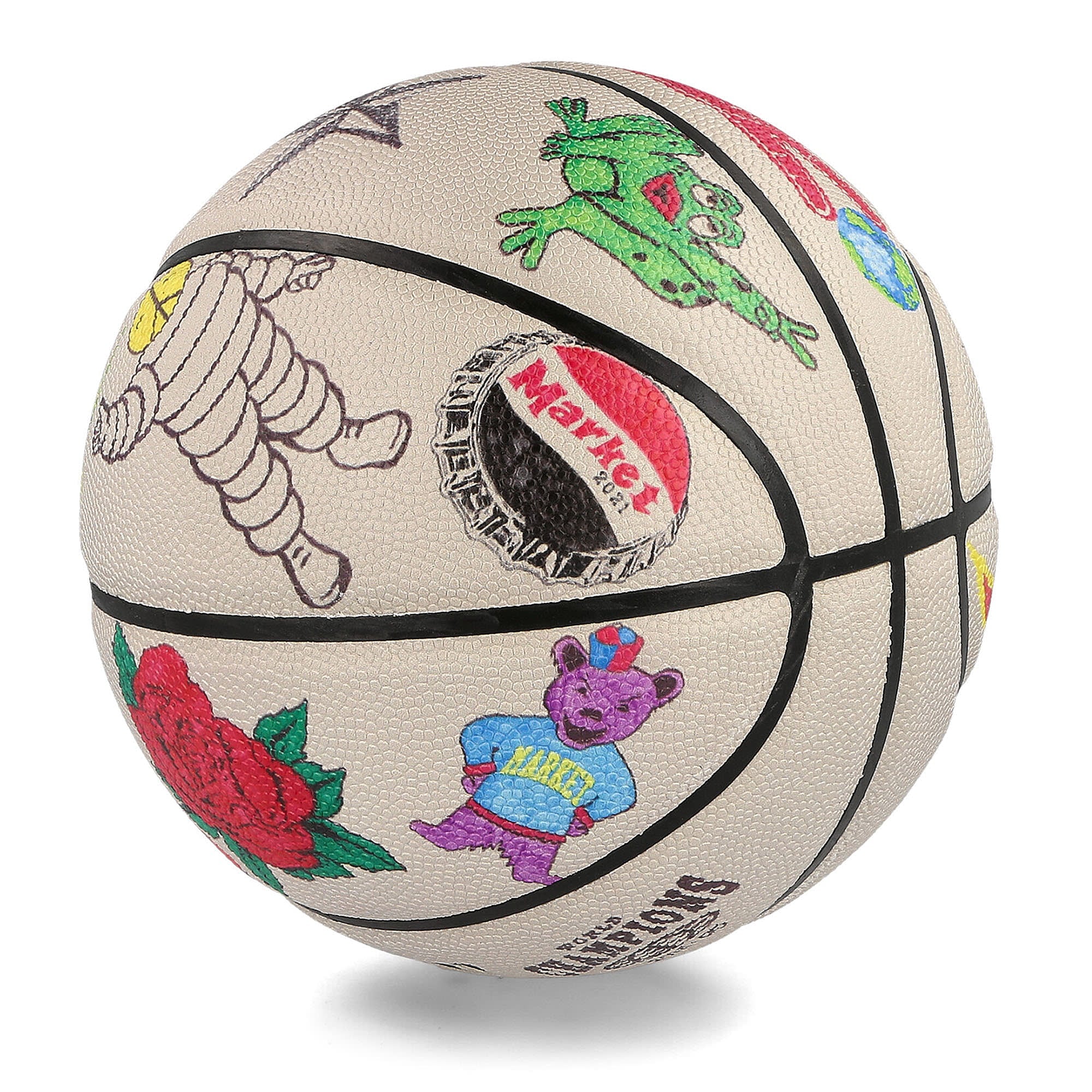 Market<br>Varsity Hand-Drawn Basketball