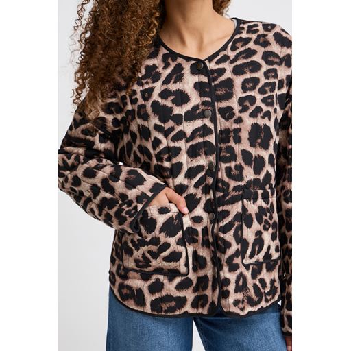 Ichi Malini Jakke, Stucco Leo Print, 42