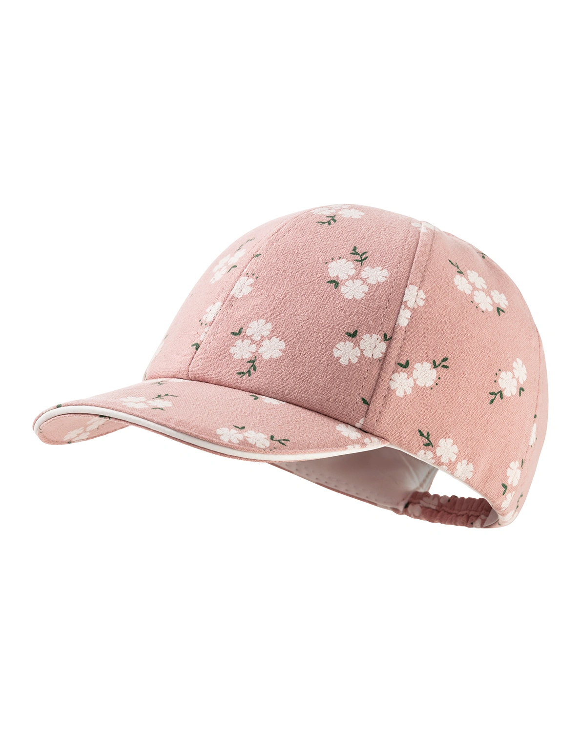 Basecap BLÜMCHEN in mattrosa