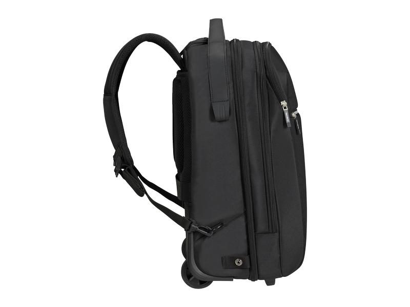 Samsonite Notebook-Rollkoffer Litepoint Schwarz Rollkoffer für Laptops bis 17.3