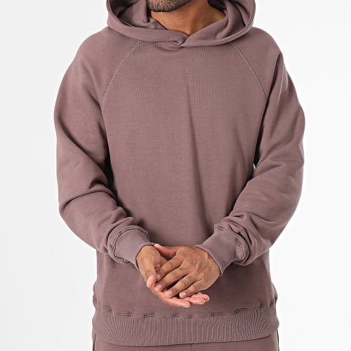 Ensemble De Survetement Marron Prune