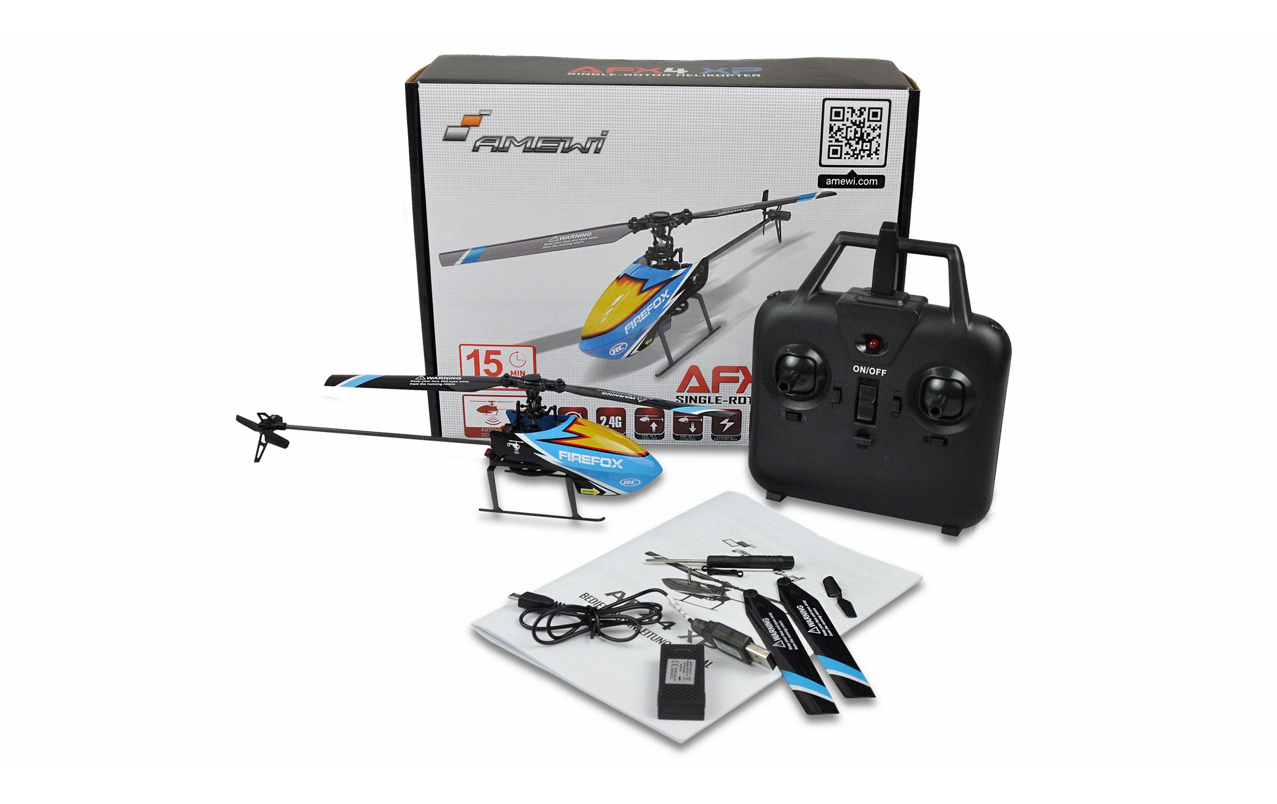 Helikopter AFX4 XP Single Rotor RTFSinglerotor Helikopter mit 6 Achs Gyro
