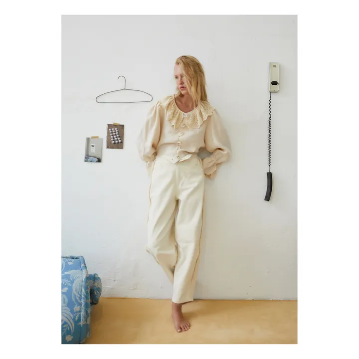 the new society Blouse Lake Lin - Collection Femme | Naturel