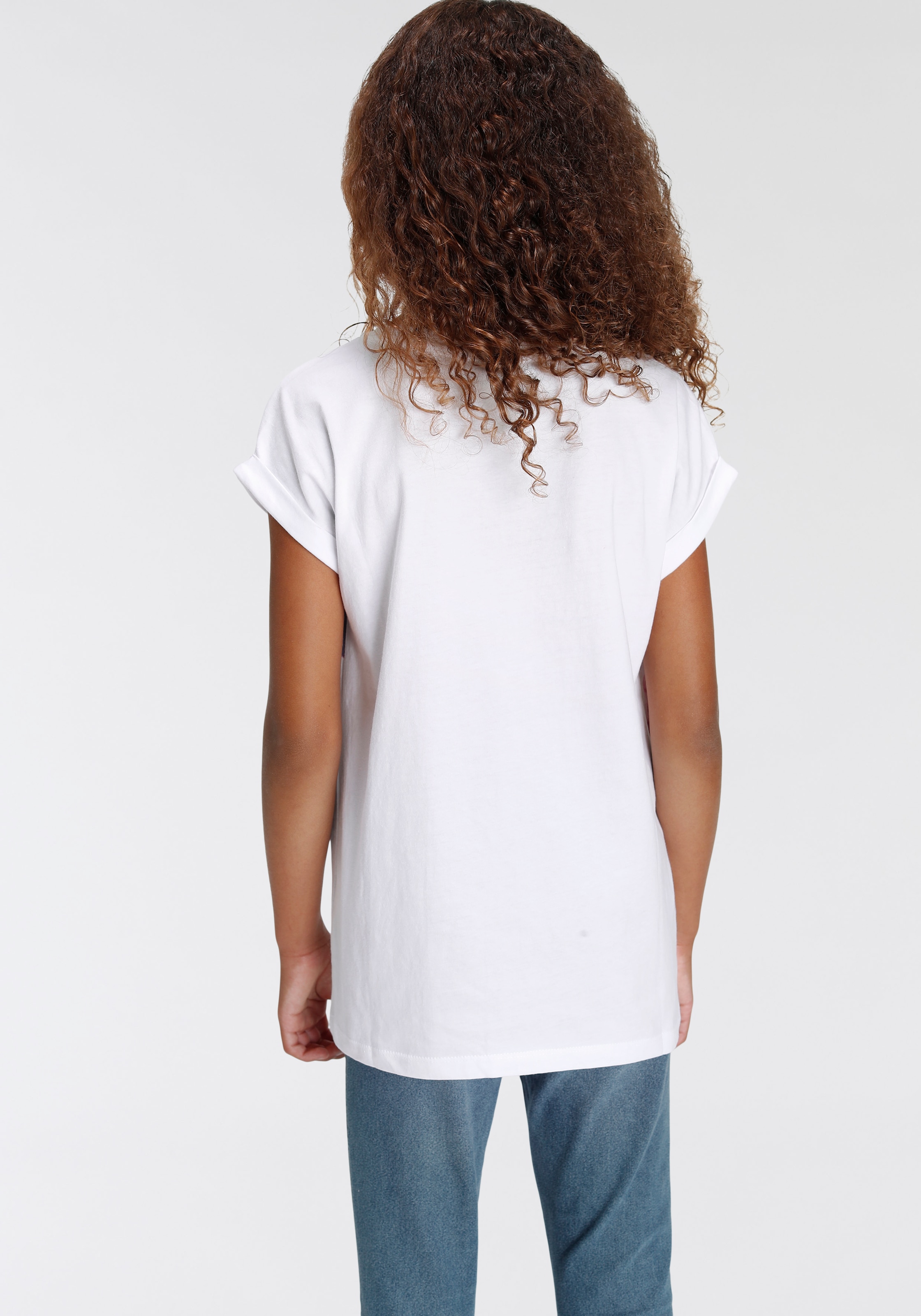 KIDSWORLD T-Shirt »Pferde«, Kurzarm,  bedruckt,  Rundhalsausschnitt,  aus Baumwolle