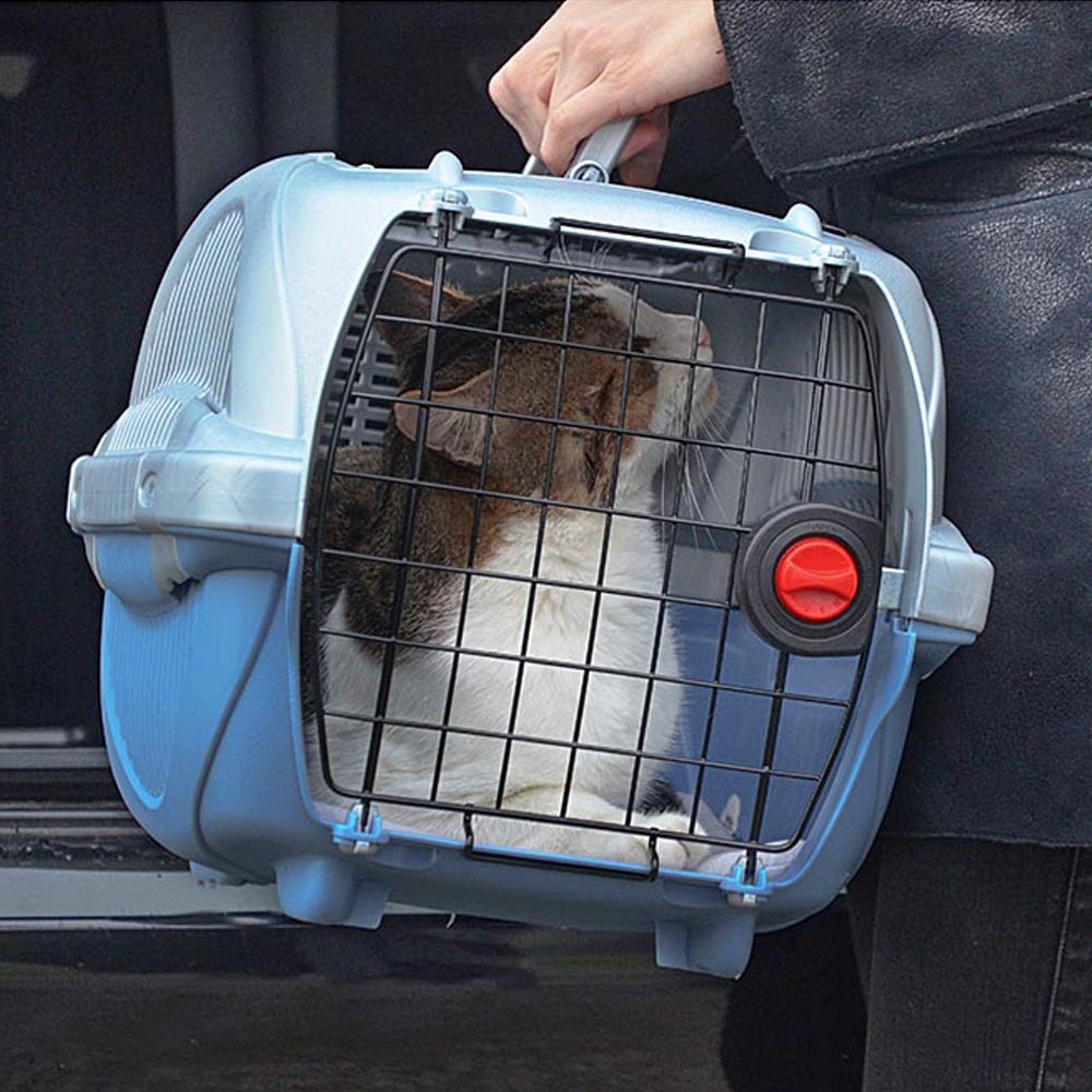 Panier de transport chiens chats voyage toit ouvrant ferplast atlas deluxe open