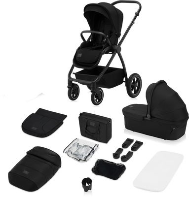 Lionelo Meril 2-in-1 Duovogn, Black Onyx