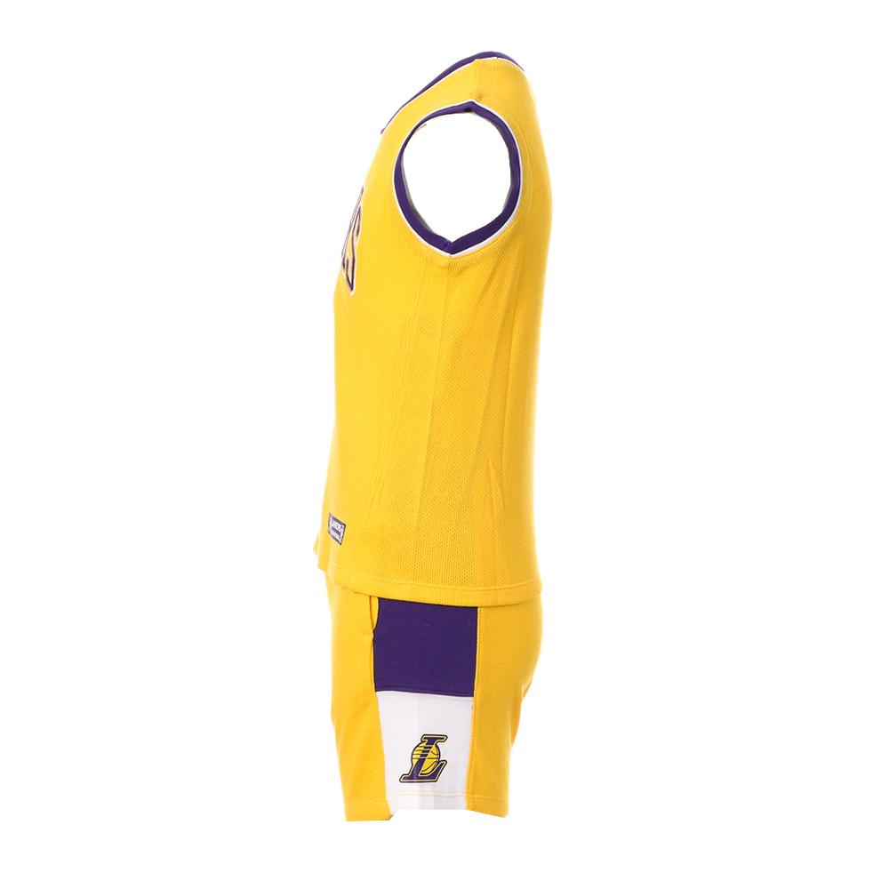 NBA Los Angeles Lakers Ensemble basketball Jaune Garçon NBA Zone Tank