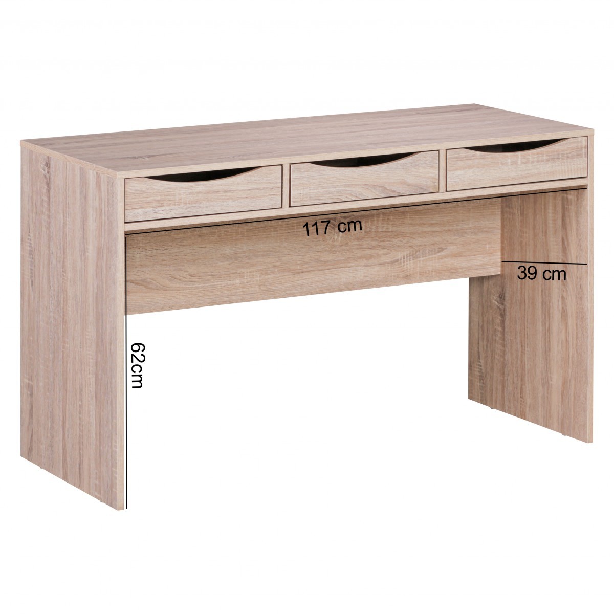 Schreibtisch - Sonoma Eiche - 120 cm