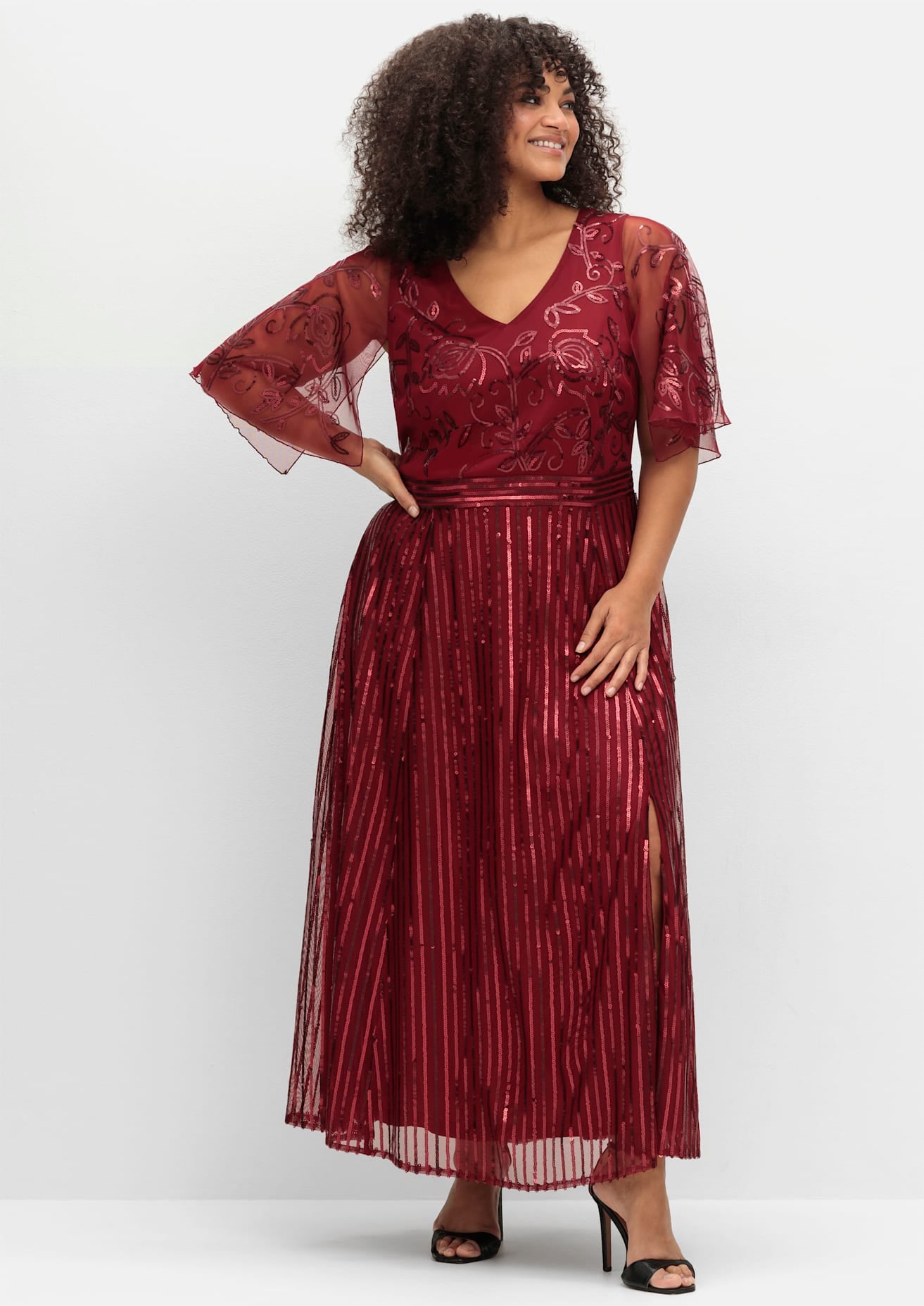 Sheego Abendkleid »Abendkleid«