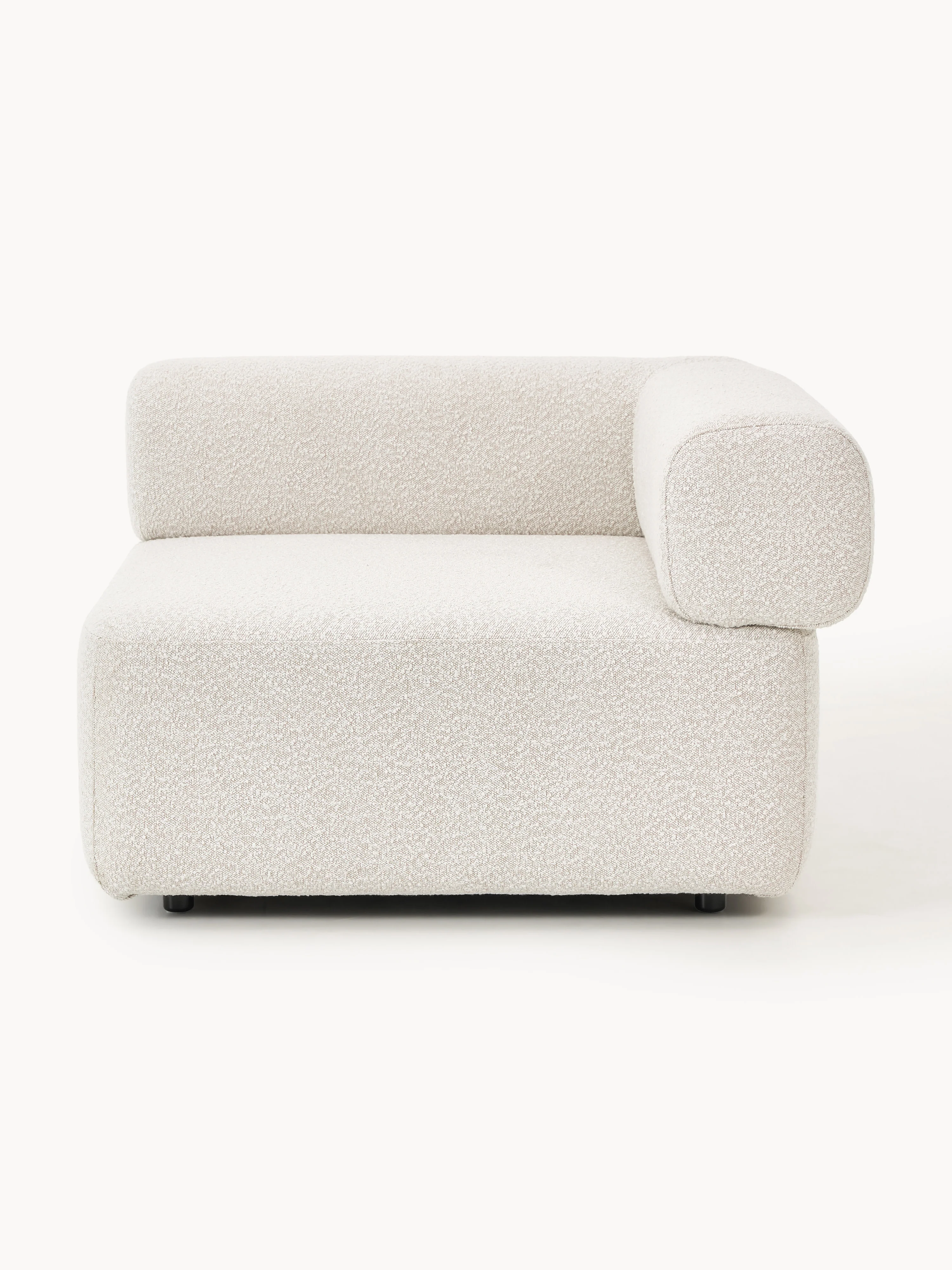 Bouclé hoekmodule Anton