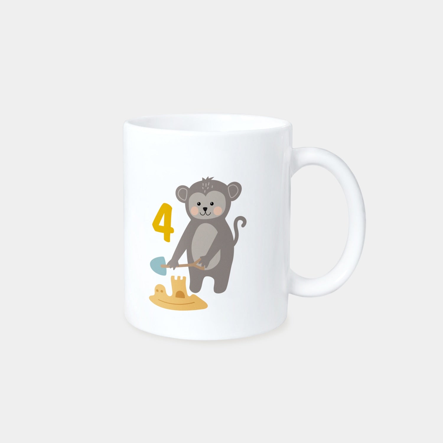 Tasse „Vierter Geburtstag