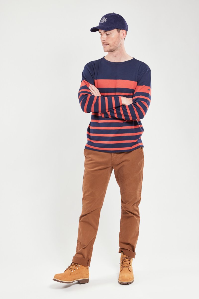 Chino coupe droite - coton