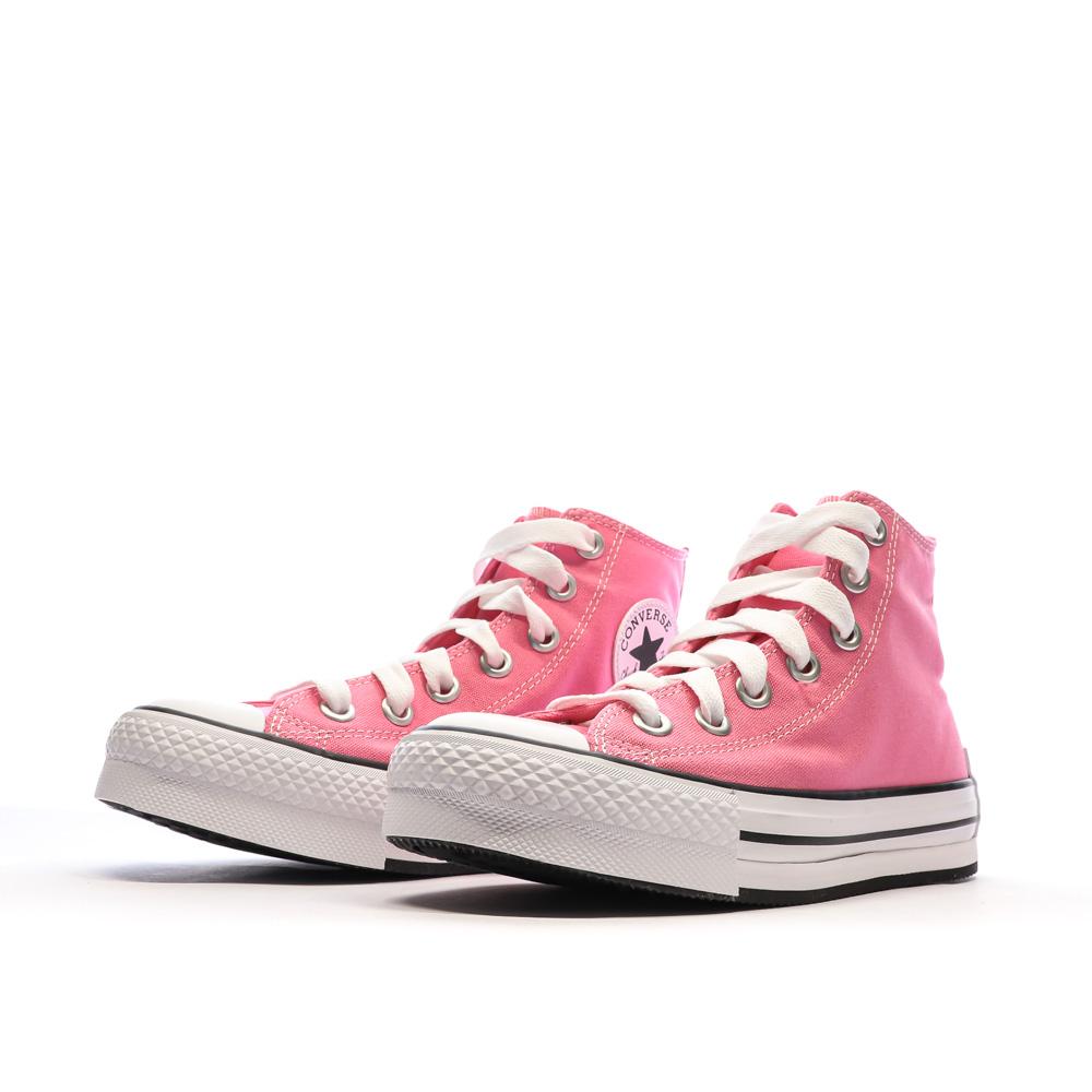 Converse Baskets Roses Femme Converse All Star Lift Platform Sketch
