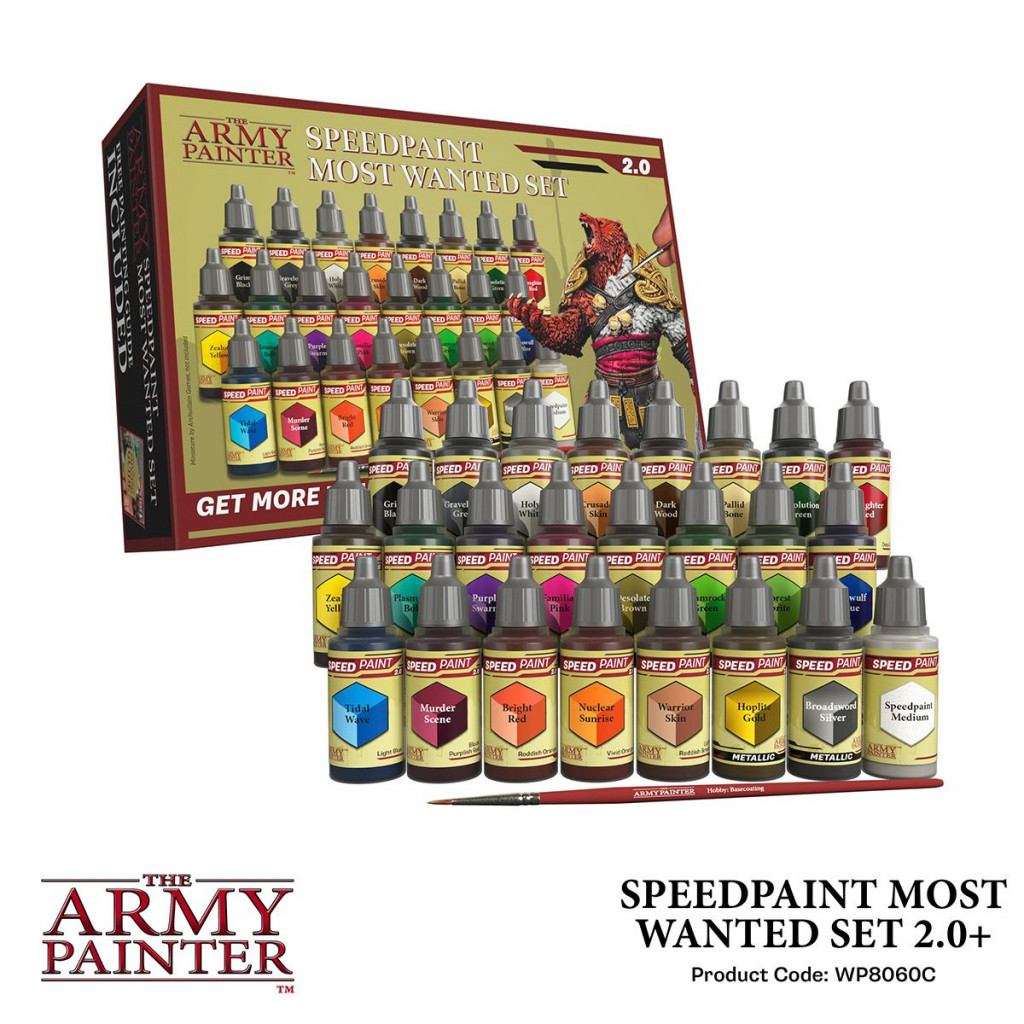 Army Painter - Speedpaint Most Wanted Set 2.0+
