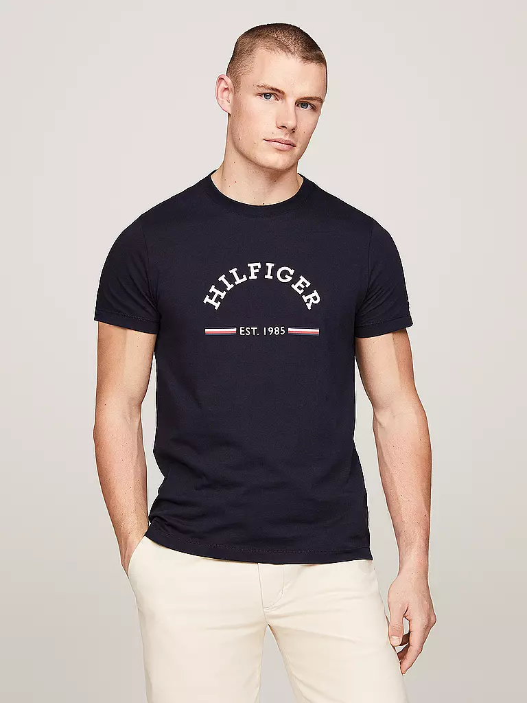 TOMMY HILFIGER T-Shirt dunkelblau
