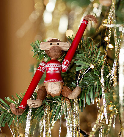 Kay Bojsen Holzfigure - Affe - Julesweater 2024 - Mini -Teak/Lim