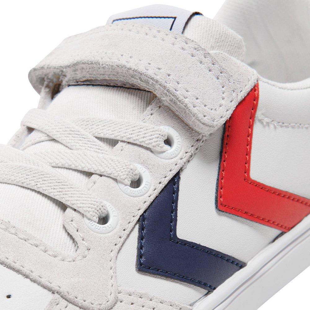 Hummel Slimmer Stadil Leather Low Trainers Junior