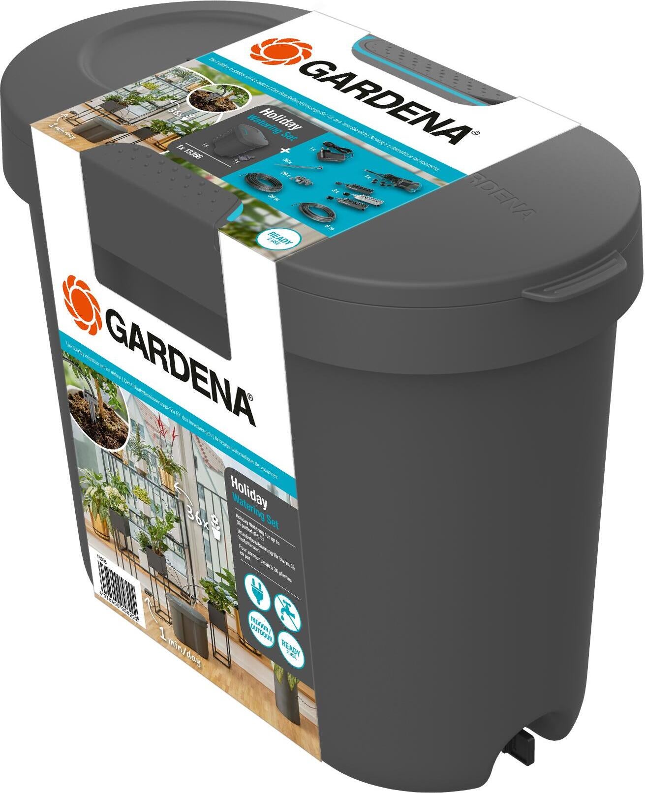 Gardena vakantiebewateringsset incl. reservoir