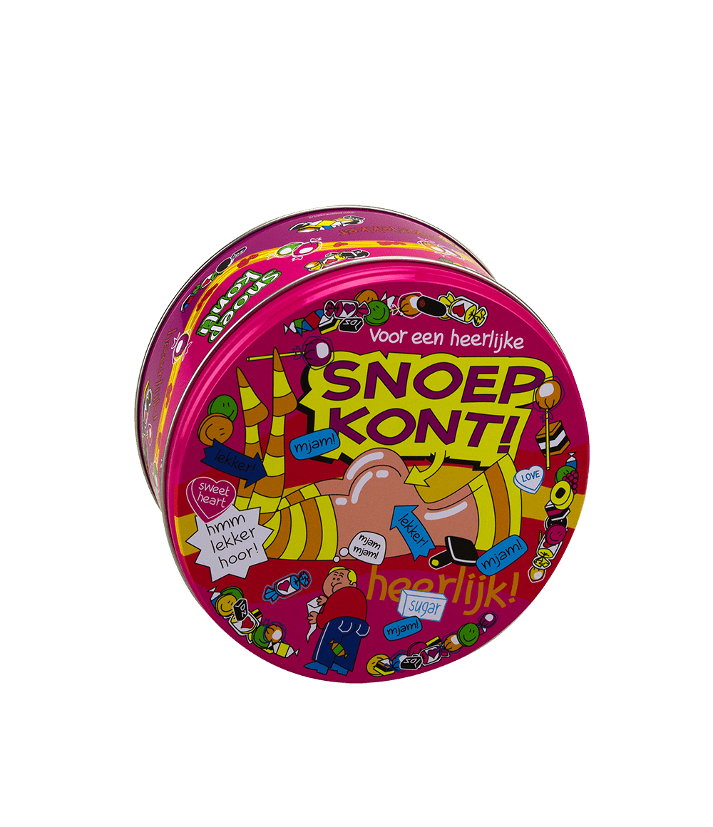 Snoeptrommel Snoepkont 14cm