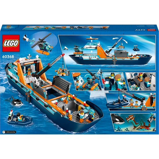 LEGO City Polarudforskningsskib - 60368