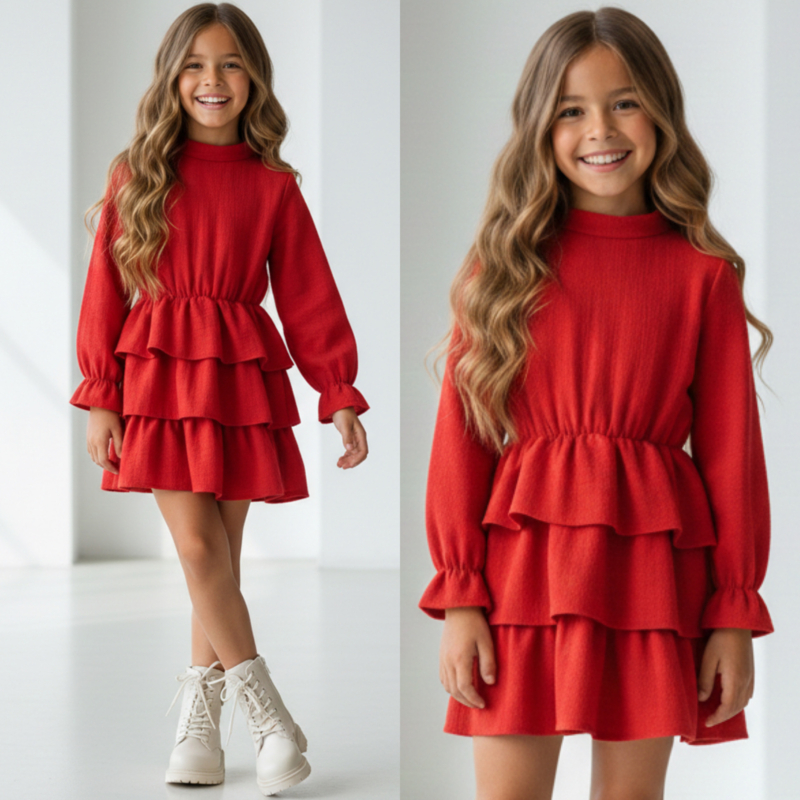Come closer dress - rood