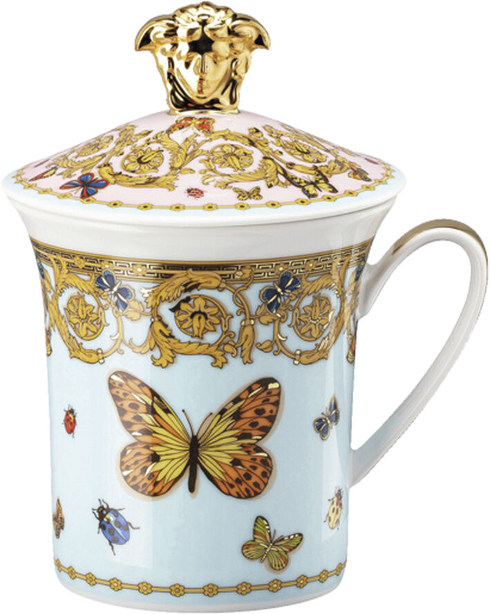 Versace Mug with lid/30years, Le jardin de Versace Flerfarvet