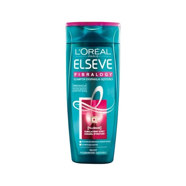 L'oreal Elseve Fibralogy Haarshampoo Dichteerweiterung 400 ml