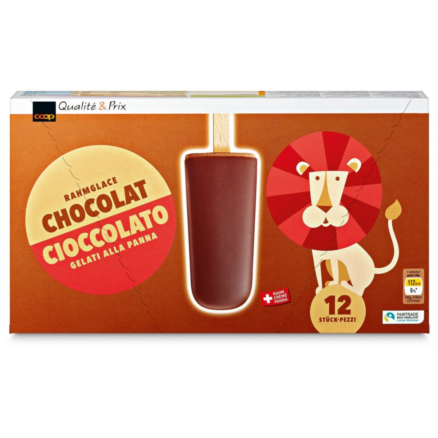 Rahmlutscher Chocolat 12 Stück