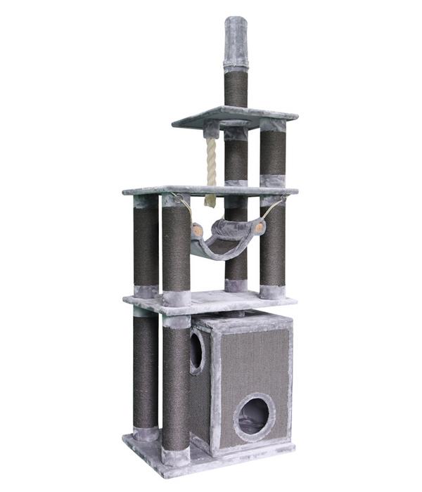Nobby Kratzbaum Telde, grau, ca. B80/H232/T60