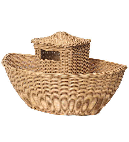 ferm Living Aufbewahrungskorb - Braided Ark - 60x41x30 cm - Natu