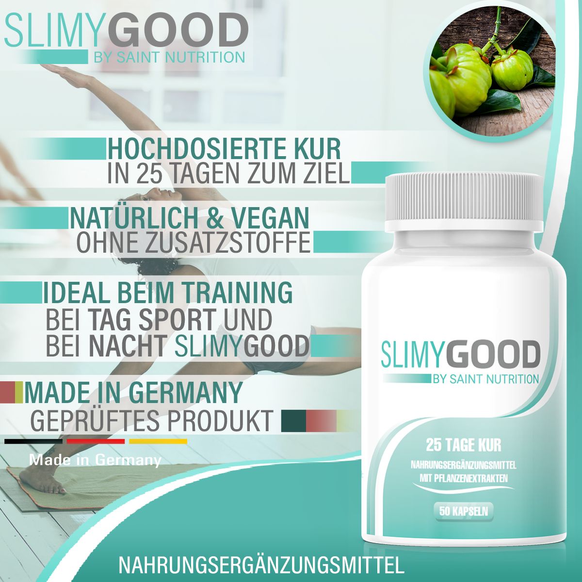 Saint Nutrition® | Slimygood | Kapseln zum Abnehmen
