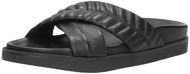Red Rag Women Flat Sandal Padding zwart