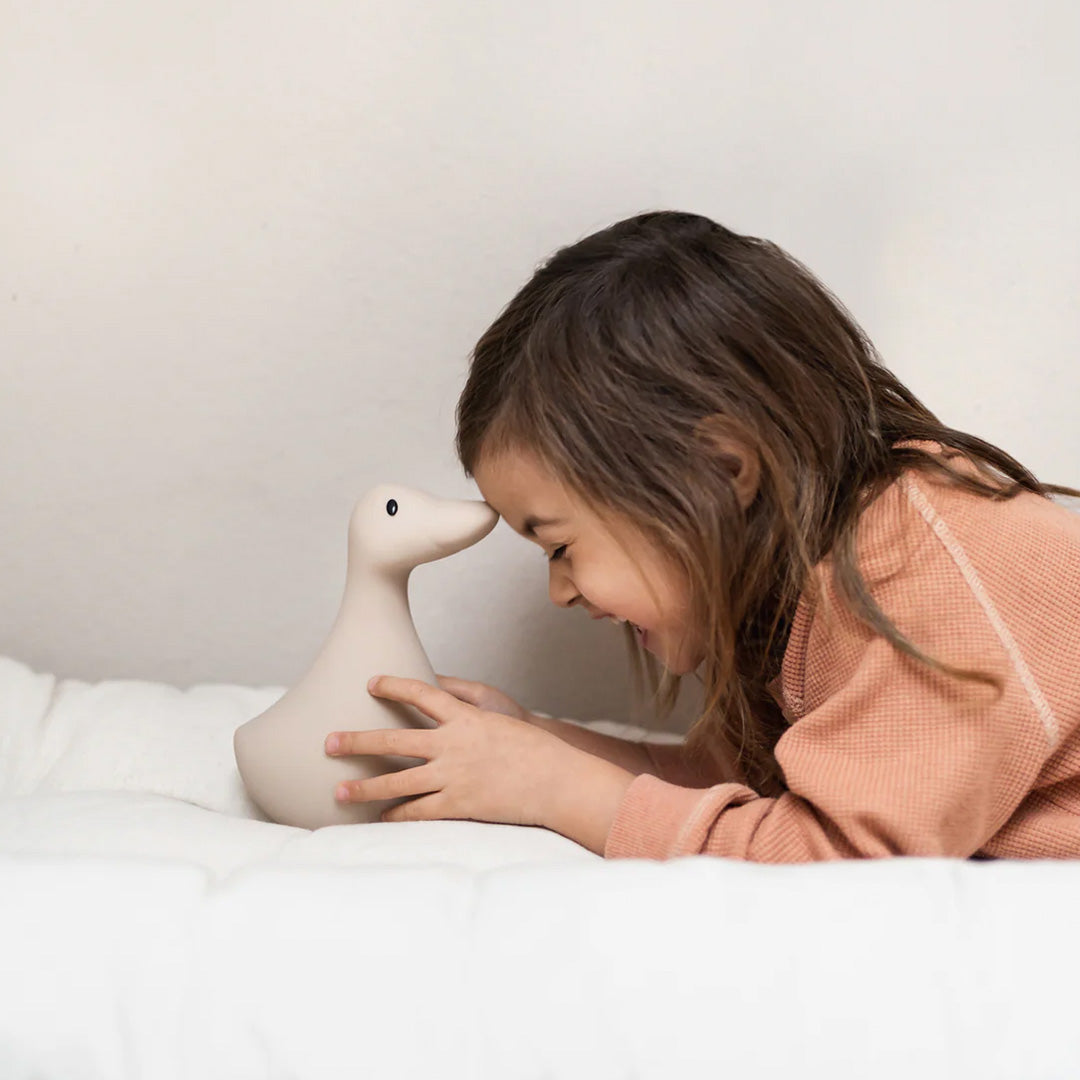 Flow amsterdam nachtlamp eend liva - beige